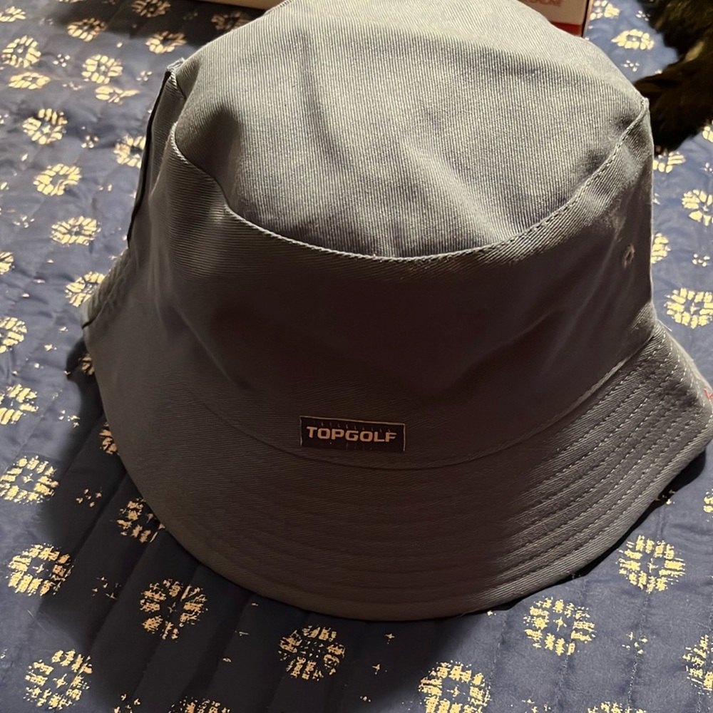 rTrim Gray Bucket Hat Casual Style